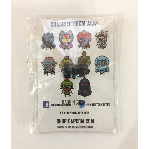Monster Hunter 4 Ultimate Felyne Limited Pin Series 1 Capcom - US Seller - Picture 2 of 2